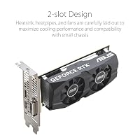 ASUS GeForce RTX 3050 LP BRK OC Edition 6GB GDDR6 Gaming Grafikkarte – Ansicht 4