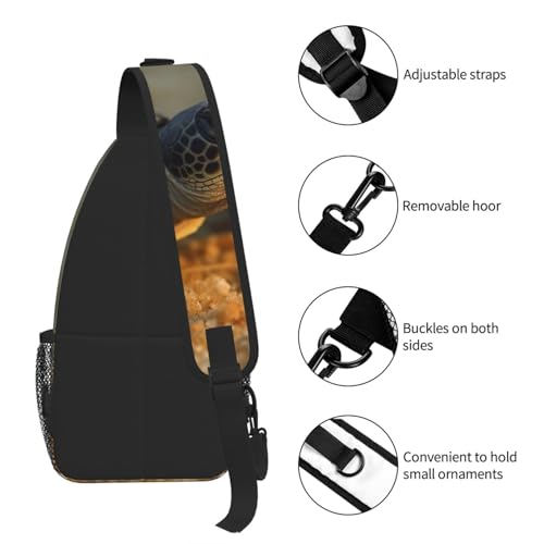 Bolso tipo sling para mujer y hombre, mochila de viaje y senderismo miniatura 7