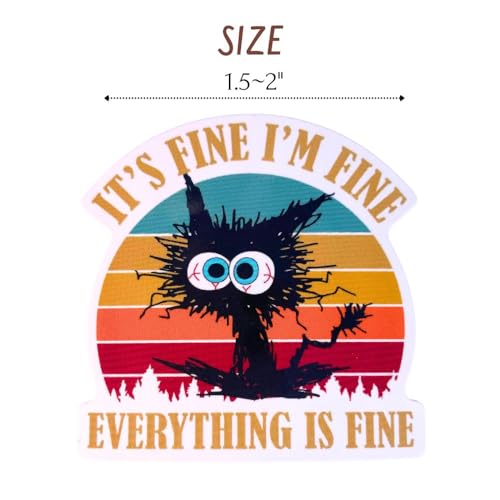 YJ PREMIUMS 12-Piece Fridge Magnets - Funny Memes, Cute Animals, and Words for Home/Office Decoration