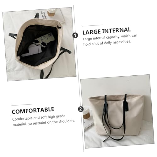 Sac à main en toile haut de gamme avec finitions soignées - 6