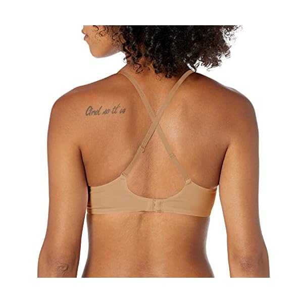 Calvin Klein Women's Constant Convertible Strap Lightly Lined Demi Bra, Bare, 32C