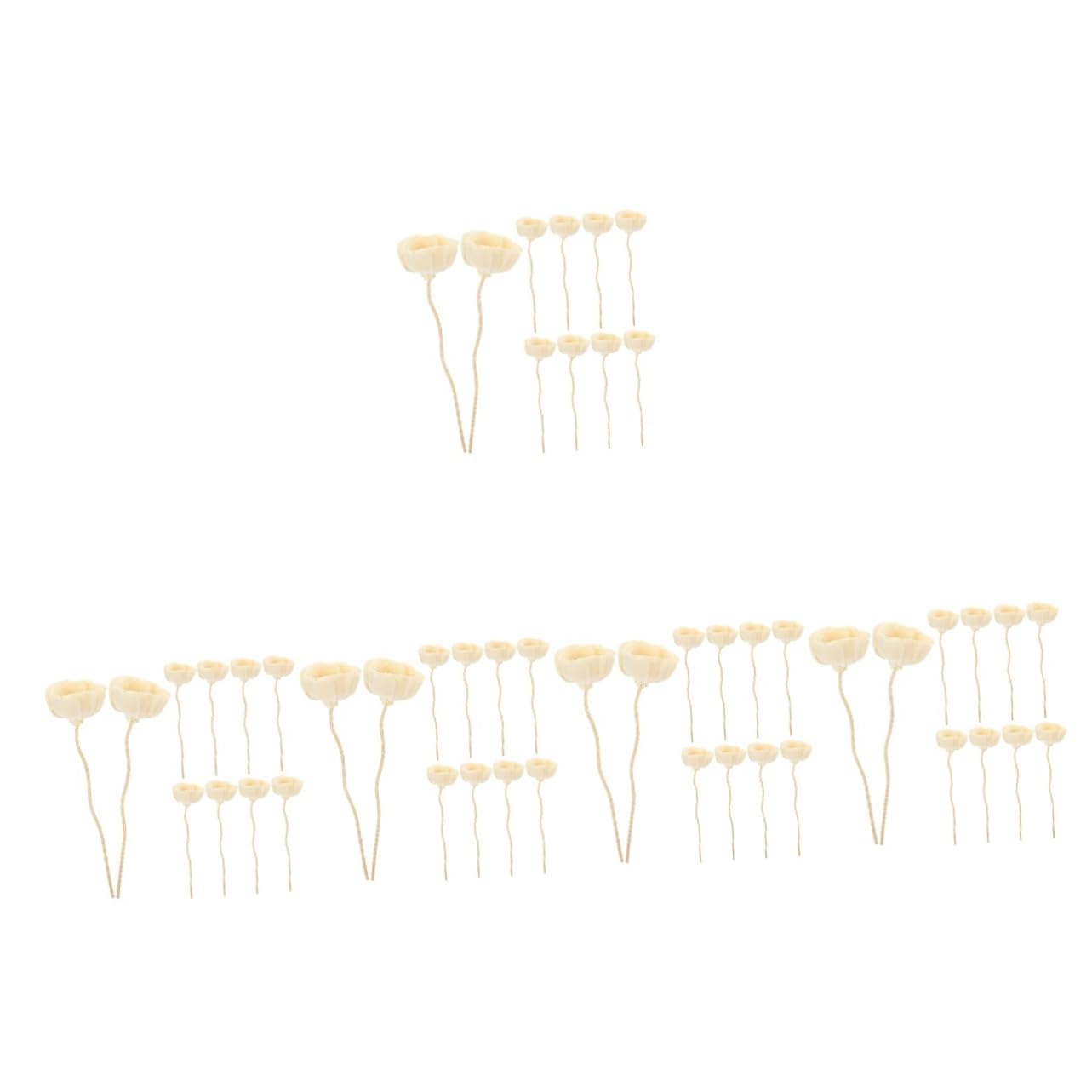 Hemobllo 5 Sätze Aromatherapie-rattanblume Diffusor Aus Schilfstäbchen, Blumen Diffusor Nachfüllung Drinnen Duft Duftstäbchen Für Ätherische Öle stab 10 Stück * 5