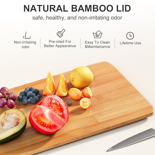 Pantry Organizers Storage, 2 Pack Onion and Potato Storage Bins Large Capacity Kitchen Counter Bins for Garlic, Fruit, Vegetable, Can Storage Countertop Organizer (12" x 7" x7") - Image 5