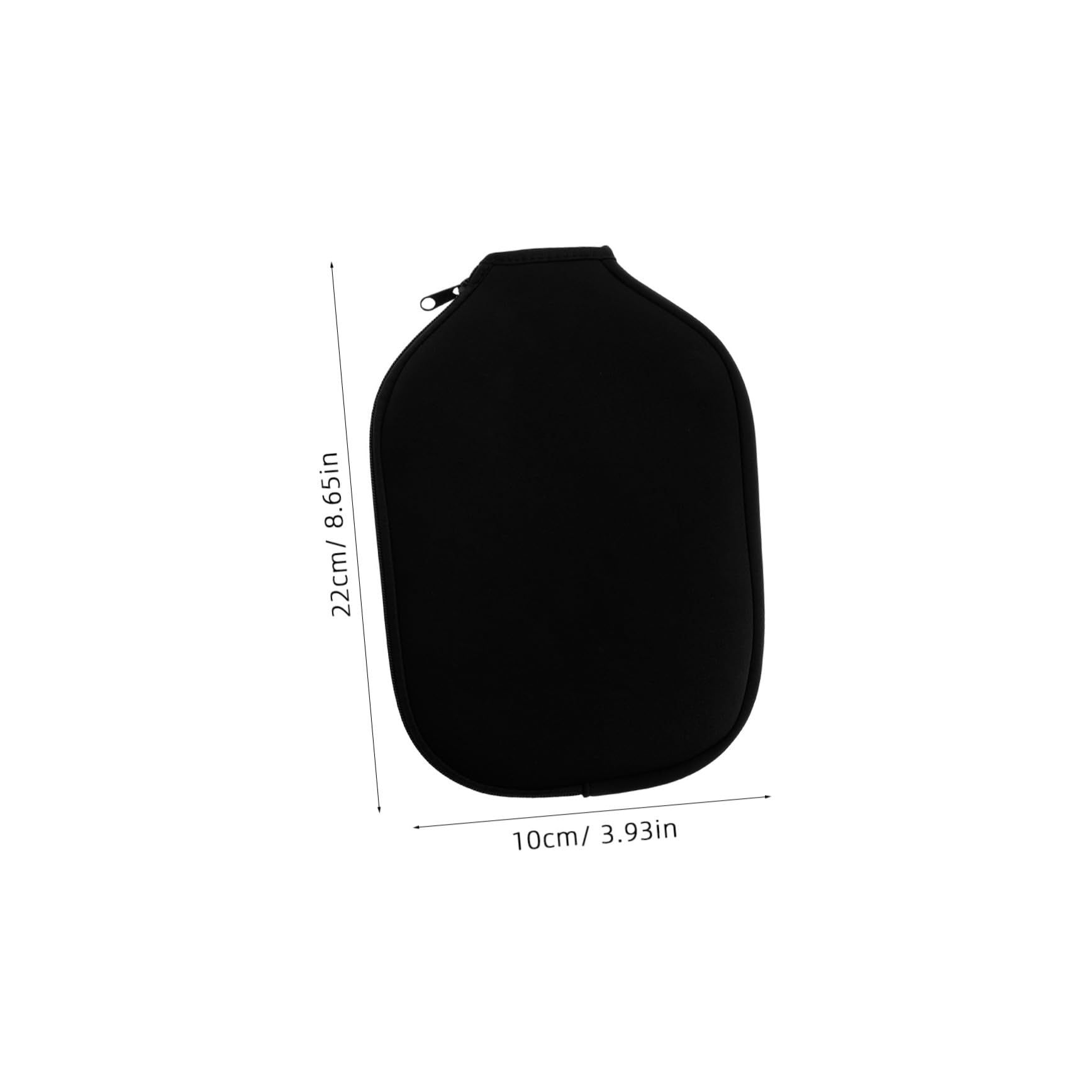 OSOLADY Durable Neoprene Paddle Cover Zipper Protective Sleeve for Table Tennis Racket Easy Maintenance and Wide Compatibility present for Enthusiasts