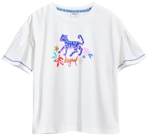 Desigual TS_Smile, 1000 White, 11/12