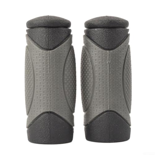 Image of Soft Texture Bicycle Grips 125mm Comfort Ride(Black Two-short)