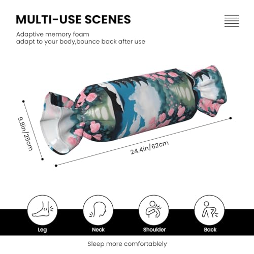 Almohada de espuma viscoelástica tamaño único rectangular miniatura 3