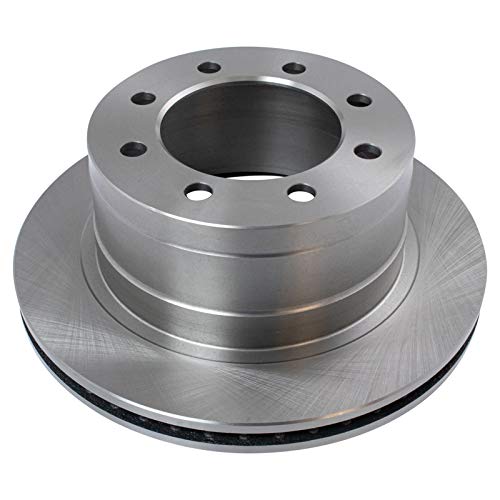 Image of TRQ Rear Brake Pad & Rotor Kit, with Chemical Kit Semi-Metallic Compatible with 2006-2008 Dodge Ram 1500 2003-2008 Ram 2500, 3500