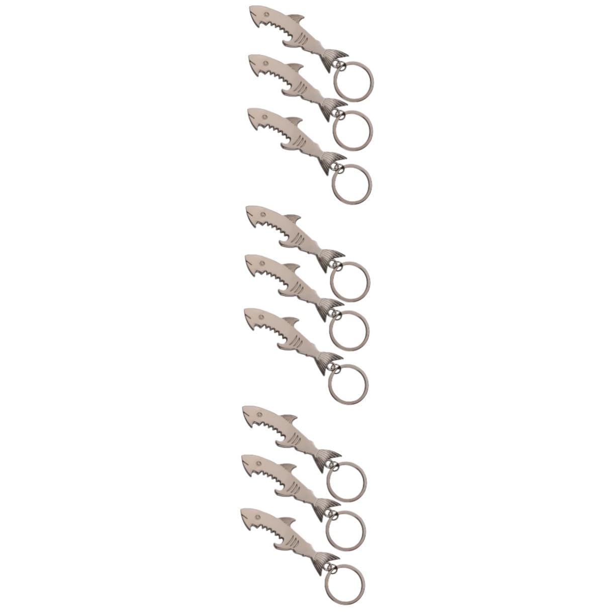 Décapsuleur et ouvre-bouteille requin HEMOTON en lot de 9 pièces pour bière