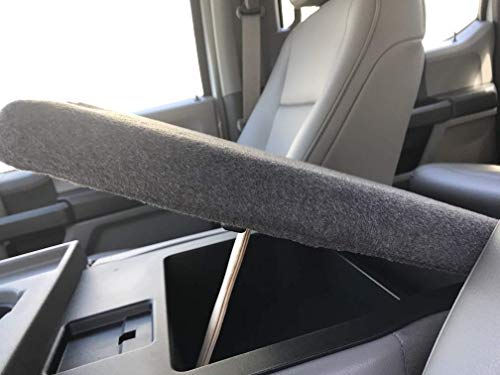 Moebulb Center Console Lid Armrest Soft Pad Protector Cushion Cover Compatible For 2010-2018 Ford F150 F250 Truck Suv (Without Latch Opening Hole) #TOP4