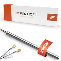 Zündkerze für Pelletofen - 300 W, 155 mm, Durchmesser 9,9 mm mit Schnellanschluss - 2 Jahre Garantie