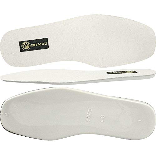 Sapato Masculino Confort Plus em Couro Bmbrasil Clean Liso 2711/05 Branco 39