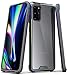 Schnail Designed for Samsung Galaxy S20+Plus Clear Case with Metal Frame (2020) (Iridescent)