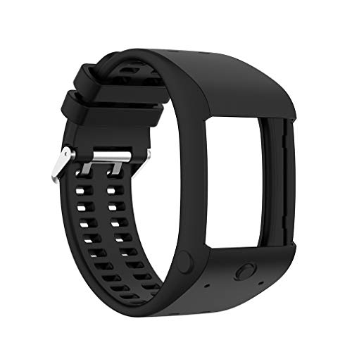 SUCHUANGUANG Reloj Inteligente, Correa de Repuesto para muñeca de Goma de Silicona, Correa para Reloj Polar M600, Correa de muñeca