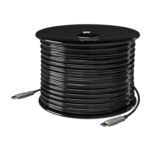 Cable HDMI 4K 4:4:4 AISENS A148-0698 de fibra óptica activa premium con 100 metros 2