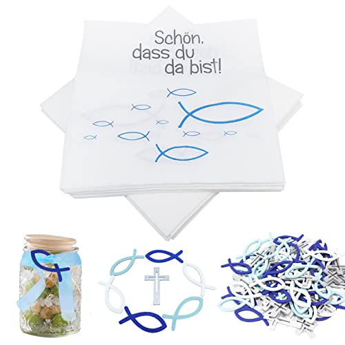 Unique Wimpelkette Mit Pinkem Kreuz – 2,7 M Lang, Folien-Banner Für Kommunion & Konfirmation