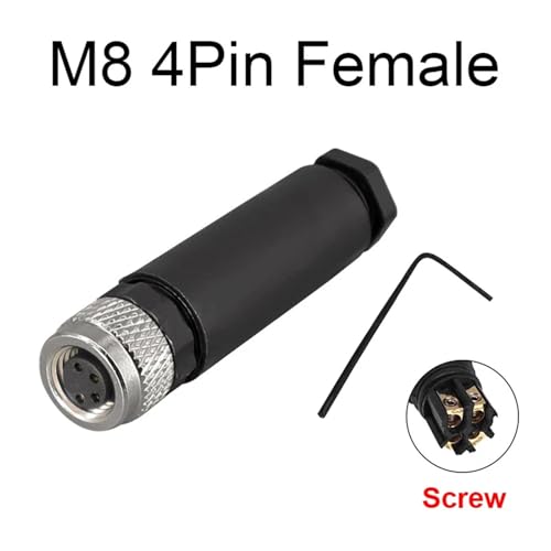 Conector M8 de ángulo recto que soluciona cables doblados en espacios estrechos 2
