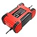 FOXSUR 12V/24V 12-Amp Car Battery Charger/Maintainer for Wet/Gel/LiFePO4/Lead-Acid/AGM Batteries, 7-Stage Quick Charger, for ATV/Motorcycle/Marine etc