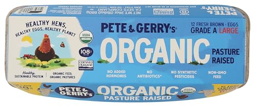 Pete & Gerry's Organic Pasture Raised Eggs Large 12 Ct