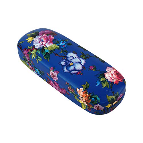 Noble Pack Floral Hard Shell Eyeglass Case Holder With Matching Microfiber Cleaning Cloth – Premium Eye Glass Carry Case With Enhanced Frame And Lens Protection – Ideal For Reading & Sunglasses #TOP1