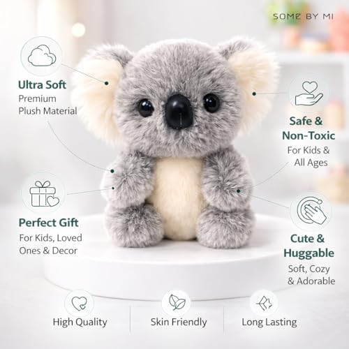 Image of Babique Kuwala Soft Plush Toy 16cm - Cute Kawaii Animal Stuffed Toy for Kids & Babies | Hug Toy | Birthday & Baby Room Gift