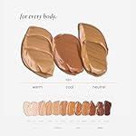 Tinge Tint Body Makeup, Lasts Up to 48 Hours, Medium Coverage Cream With Amino Acids, Hyaluronic Acid & Lysine, Semi Matte Finish, Water & Transfer Resistant, Fragrance Free, 3.38 Fl Oz - Tan Warm - Image 2