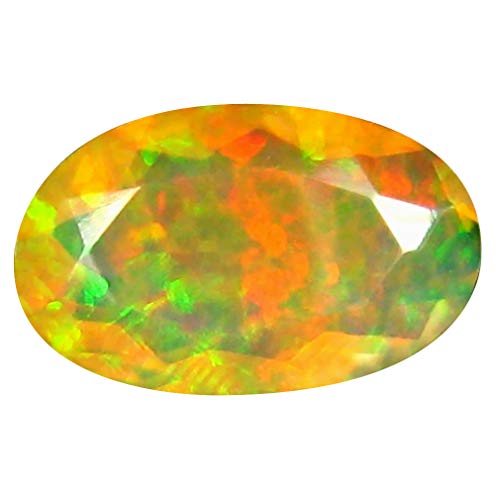 Opale arc-en-ciel ovale de 1,66 ct à sublimer sur une bague artisanale pour vos grands événements