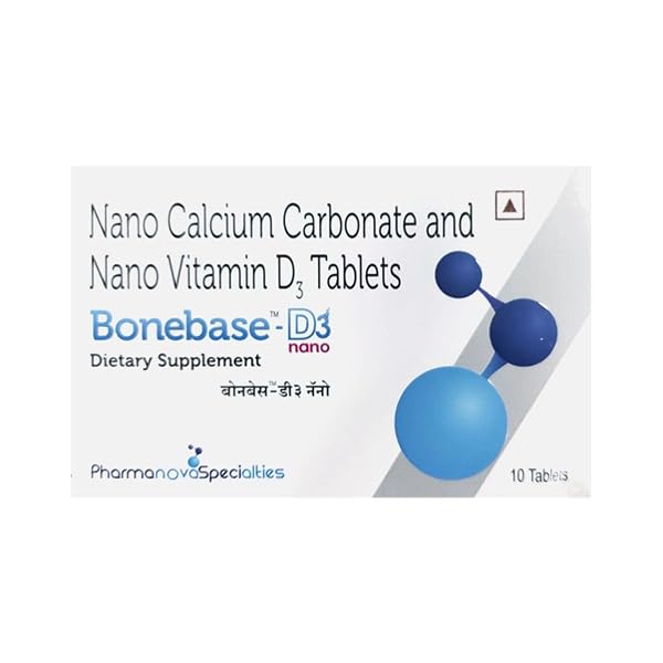 Bonebase-D3 Nano - Strip of 10 Tablets