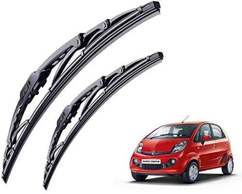 Image of WolkomHome High Performance OE Car Wiper Blade Replacement set of 2 Pc Right 26 inch for Tata Nano Genx