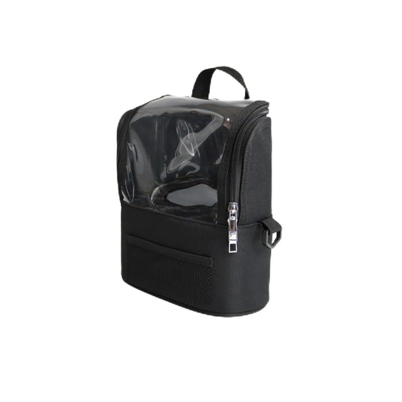 Borsa for pennelli da trucco grande capacità borsa con cerniera diagonale