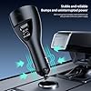 24W Car Charger with Aromatherapy Diffuser Function,Car Aroma Diffuser with 3 Levels of Adjustable Intelligent Diffuser with 3 Bottles Essential Oil(cologne) #2