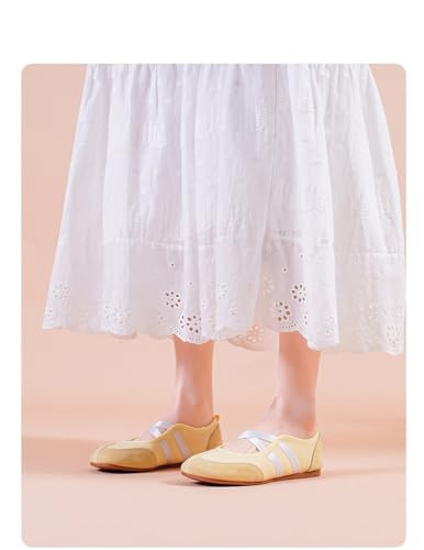Chunky Sole Casual Women Split Toe Wide Width Ballet Flats Comfort Work Tabi Shoes for Women with Cross Straps2
