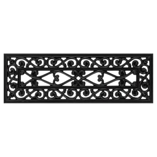 AJJHUUKI Articoli per la casa-Gradini-Gradini per scale 10 pz 25x75 cm Gomma