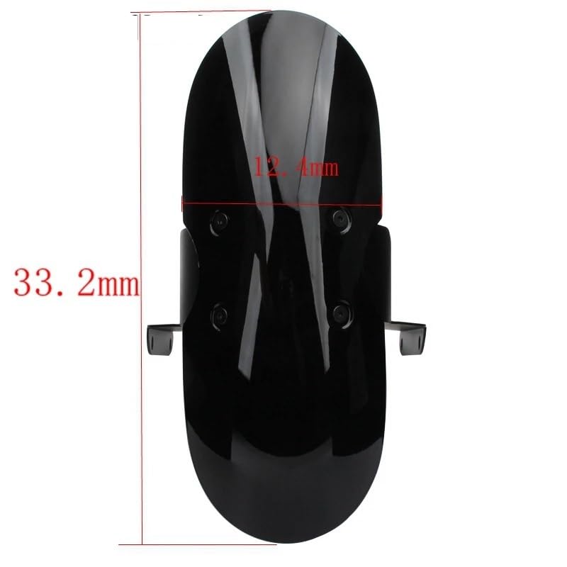 Garde-boue extension moto Scrambler protection route - 6