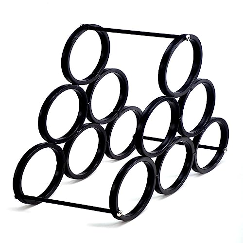 Suporte para até 6 Garrafas Vinho Decorativo Colméia Adega