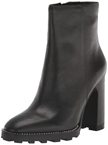 KARL LAGERFELD PARIS womens Peppy Lug-sole Zip-up Fashion Boot