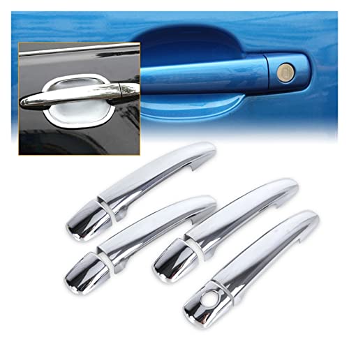 Couvercle de poignée de porte extérieure Citroen C4 Picasso C6 Peugeot 207 308 407 chrome XENITE - 3