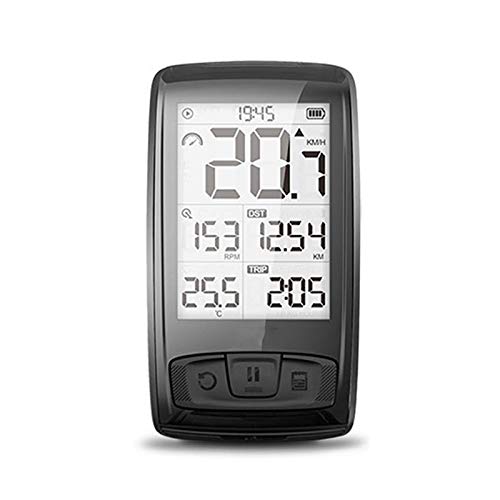 Komputer rowerowy bezprzewodowy prędkościomierz Bluetooth czujnik prędkości/rytmu wodoodporny komputer rowerowy