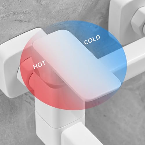 Mitigeur mural de bain cascade au design moderne et finition chrome