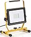 Produktbild Northpoint LED Baustrahler Arbeitsstrahler Fluter 50W Leistung 4000 Lumen Lichtstrom stabiles Standgestell und 2m Zuleitung