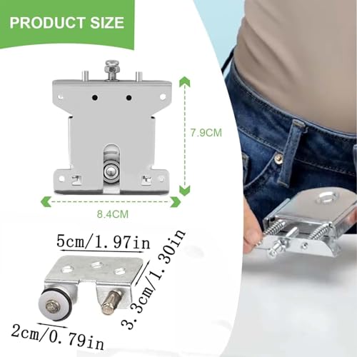 Roues vitrines et placard bloqué ? Solution de remplacement porte rouleau 30kg 8PCS - 4