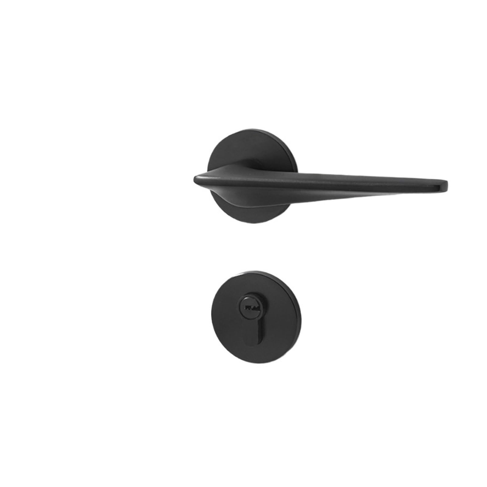 Czarny aluminiowy aluminiowy amerykański styl magnetyczny cichy zamek
