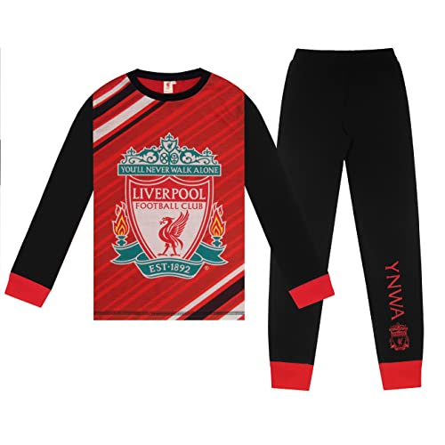 Liverpool FC Official Soccer Gift Boys Sublimation Long Pajamas
