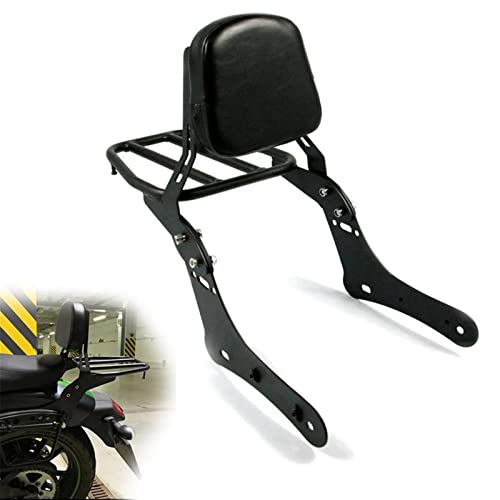 Dossier Passager Moto Vulcan 650 S Porte-Bagages Kawasaki EN650 VN650 2015-2023