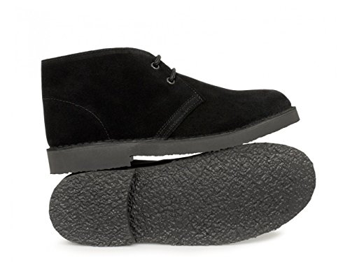 Roamer, Desert, stivaletti con 2 occhielli, Nero