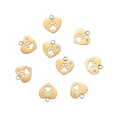 Heart with Dog Paw_12mm