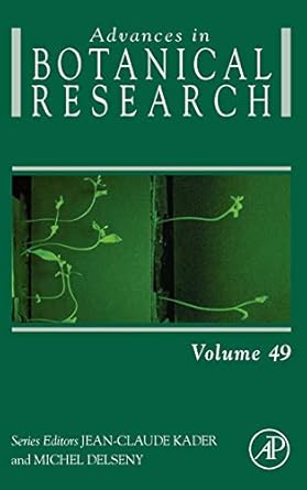 Advances in Botanical Research