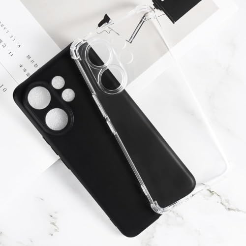 Image of REALCASE Crystal Clear Vivo X200 FE 5G Back Cover Case | Protective Design Transparent Back Cover Case for Vivo X200 FE 5G