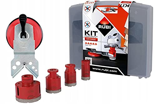 RUBI Otwornica diamentowa koronka drygress 4szt 28-68mm