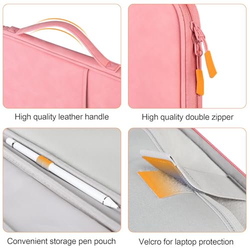 Funda para laptop de 14 pulgadas color rosa miniatura 5